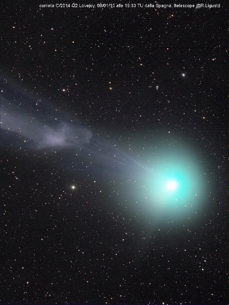 Lovejoy comet - Rolando ligustri - Enero 8 2015